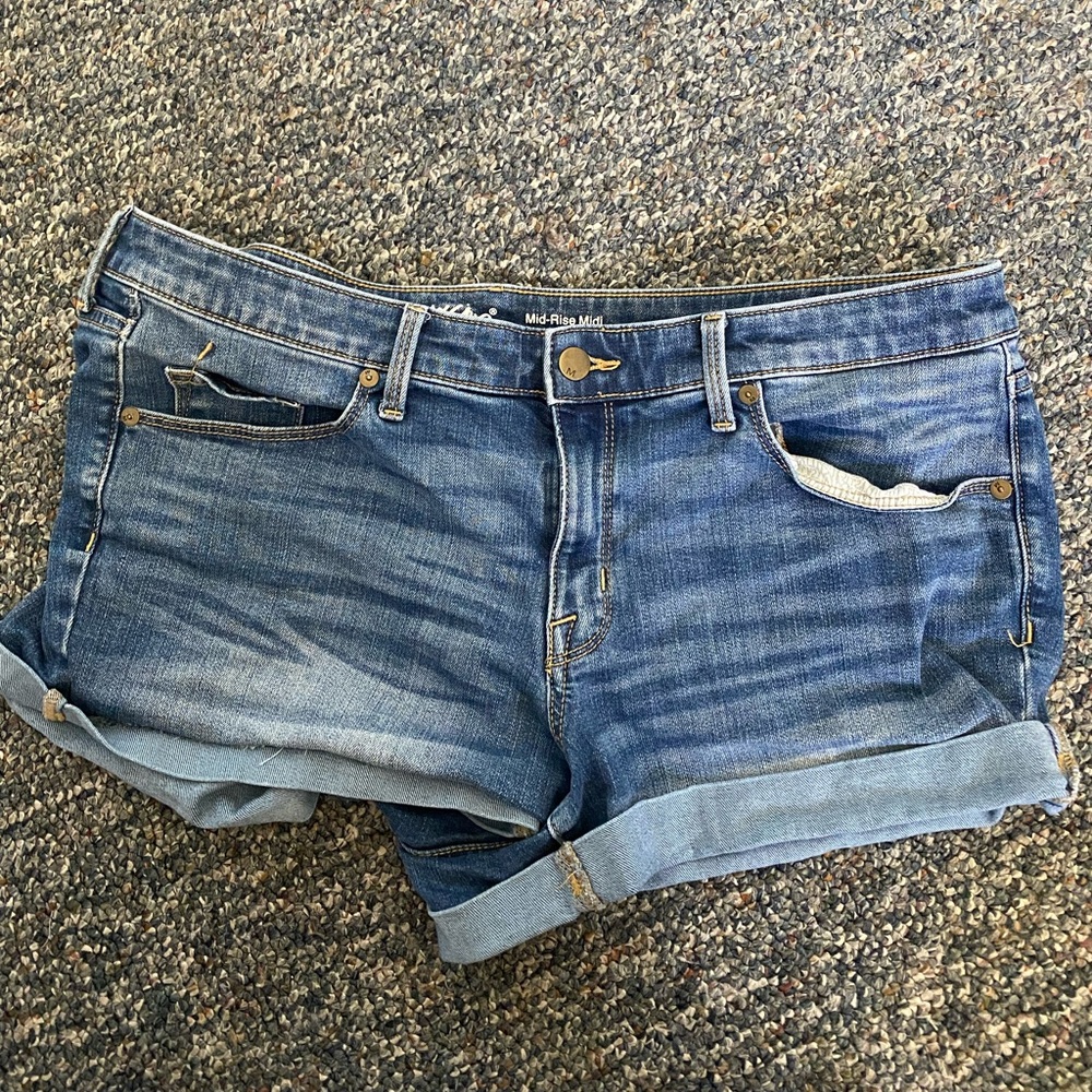 Mossimo Jean Shorts Midi 14